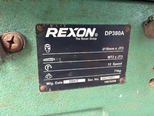 ขาย สว่านแท่นมือสอง rexon DP380A มือสองสภาพดีพร้อมใช้งาน ขาย สว่านแท่นมือสอง rexon DP380A มือสองสภาพดีพร้อมใช้งาน