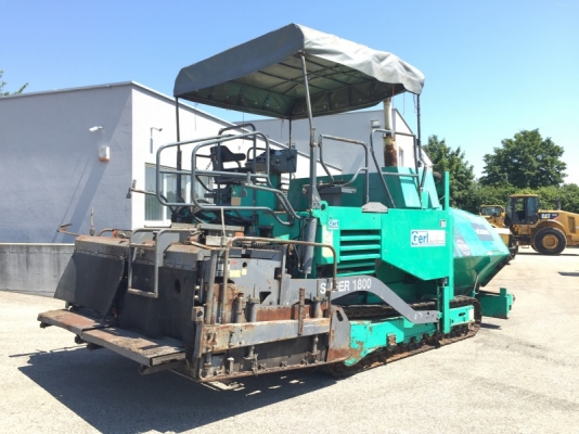 ขายรถปูยางล้อแทรค VOGELE SUPER 1800 เก่ายุโรป สนใจโทร 087-5622104