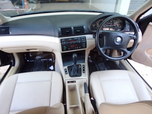 รถบ้านเจ้าของขายเอง BMW 318i E 46 เครื่อง 1.8 แน่นนิ่มดีมากสวยสอาดไม่เคยติดแก็สพร้อมขับ