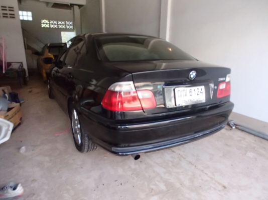 รถบ้านเจ้าของขายเอง BMW 318i E 46 เครื่อง 1.8 แน่นนิ่มดีมากสวยสอาดไม่เคยติดแก็สพร้อมขับ
