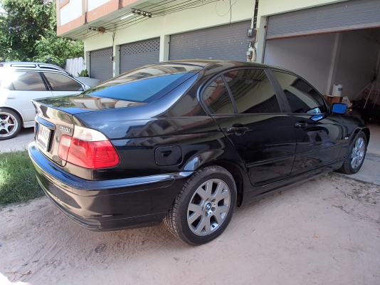 รถบ้านเจ้าของขายเอง BMW 318i E 46 เครื่อง 1.8 แน่นนิ่มดีมากสวยสอาดไม่เคยติดแก็สพร้อมขับ