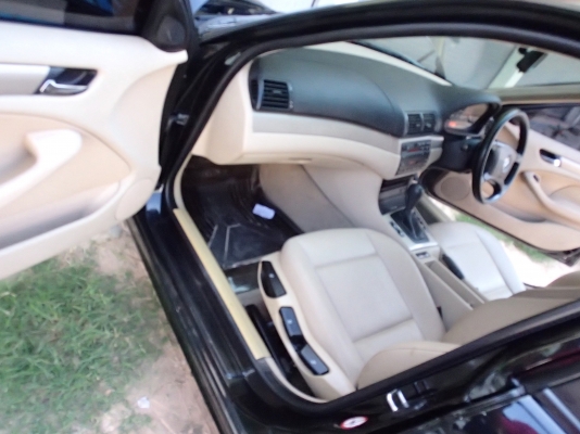 รถบ้านเจ้าของขายเอง BMW 318i E 46 เครื่อง 1.8 แน่นนิ่มดีมากสวยสอาดไม่เคยติดแก็สพร้อมขับ