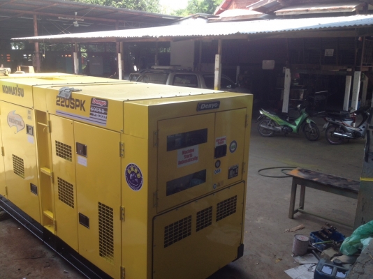 ขายเครื่องปั่นไฟสภาพดี มือสองจากญี่ปุ่น พร้อมใช้งาน