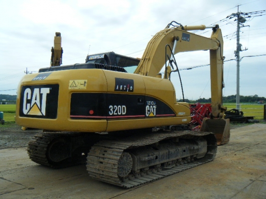 ขายรถขุดมือสองนำเข้าจากญี่ปุ่น CATERPILLAR 320D สภาพสวยพร้อมใช้งาน