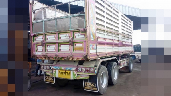 ขายรถสิบล้อ ISUZU DECA FXZ360แรง ปี53 พ่วงแม่ลูกคอกเกษตร ดั้มเหล็ก อู่CT  รถสวยพร้อมใช้งาน