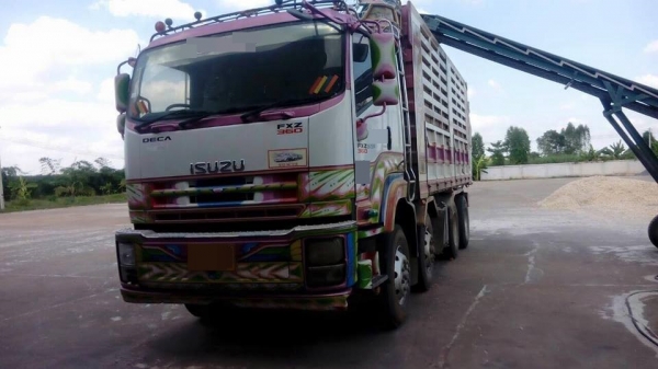 ขายรถสิบล้อ ISUZU DECA FXZ360แรง ปี53 พ่วงแม่ลูกคอกเกษตร ดั้มเหล็ก อู่CT  รถสวยพร้อมใช้งาน