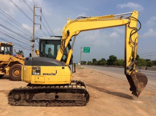 ขายรถแบคโฮ KOMATSU PC78US-6 ปี 2007 สภาพสวยพร้อมใช้งาน รถนอกนำเข้าเองจากญี่ปุ่น มีVDOการทำงานครับ ขายรถแบคโฮ KOMATSU PC78US-6 ปี 2007 สภาพสวยพร้อมใช้งาน รถนอกนำเข้าเองจากญี่ปุ่น มีVDOการทำงานครับ