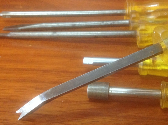 ขายไขควงปาก 6 แบบ 6 ชิ้น ตัวใหญ่ๆ หนาๆ Vintage U.S.A.ฟรีจัดส่ง