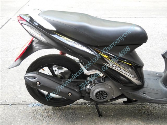 SUZUKI Skydrive 125cc. ปี 2013 สกายไดรฟ์ ล้อ max เดิมๆ ไม่มีบิวด์