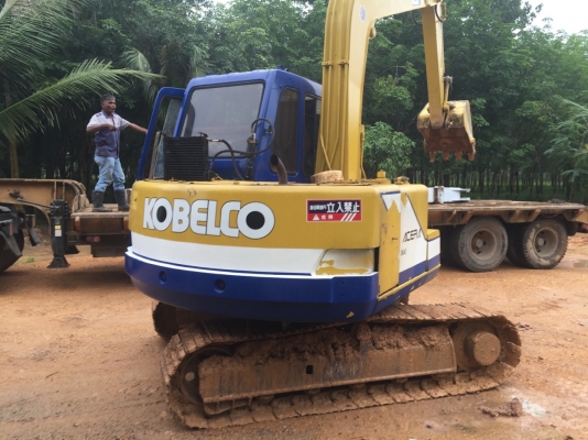 ขายรถแบคโฮ KOBELCO SK60-/// เล่มทะเบียน ระบบไฟเต็ม ราคา 570000