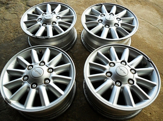 แม็กกระบะขอบ15แท้ - 6รู139 สภาพดี ไม่คด ไม่ดุ้ง (4วง 4,400บ.) แม็กกระบะขอบ15แท้ - 6รู139 สภาพดี ไม่คด ไม่ดุ้ง (4วง 4,400บ.)