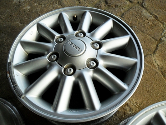 แม็กกระบะขอบ15แท้ - 6รู139 สภาพดี ไม่คด ไม่ดุ้ง (4วง 4,400บ.) แม็กกระบะขอบ15แท้ - 6รู139 สภาพดี ไม่คด ไม่ดุ้ง (4วง 4,400บ.)