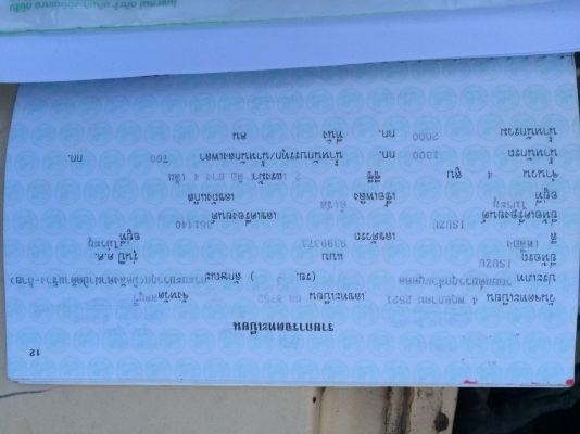 ขายอีสุ 35000ครับเครืองติด พร้อมโอนทะเบียนขาด1ปี098-1146417 0895498253