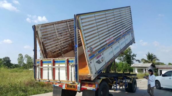 ขายด่วนลูกพ่วงดั้มพืชไร่อู่สหะกิจยาว6.50เมตรปี47สวยน่าใช้