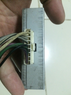 Alpine KCE-431R SPEAKER TO RCA INTERFACE ADAPTOR ทำสายลำโพงให้เป็นปรีเอ้า ปรีเอ้า2ชุด FRONT และ REAR มือ2 ญี่ปุ่น