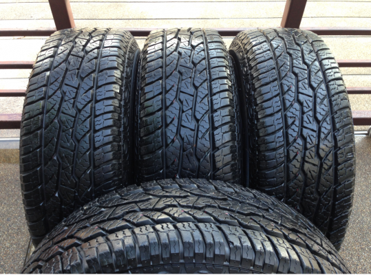 ยาง All Maxxis 225 75 15 ดอกเต็ม ไม่มีปะ พร้อมใช้งาน