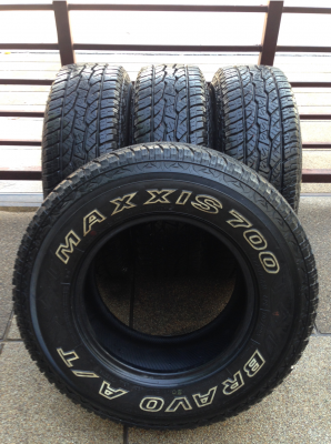 ยาง All Maxxis 225 75 15 ดอกเต็ม ไม่มีปะ พร้อมใช้งาน