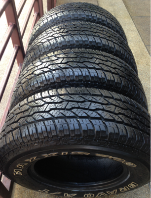 ยาง All Maxxis 225 75 15 ดอกเต็ม ไม่มีปะ พร้อมใช้งาน