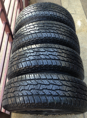 ยาง All Maxxis 225 75 15 ดอกเต็ม ไม่มีปะ พร้อมใช้งาน