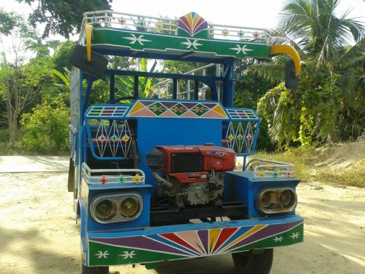 รถคุณแต๋นสวย เครื่องRT110 เกียร์ สวย โฟร์วิลหน้า