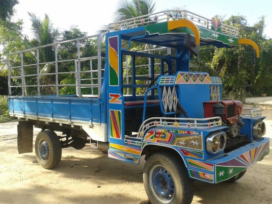 รถคุณแต๋นสวย เครื่องRT110 เกียร์ สวย โฟร์วิลหน้า