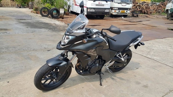 CB500X 2014 วิ่งน้อย สวยใสกริ๊บๆ ไม่ล้มไม่ชนไม่แปะ ขายไม่แพง ต่อรองได้ครับ CB500X 2014 วิ่งน้อย สวยใสกริ๊บๆ ไม่ล้มไม่ชนไม่แปะ ขายไม่แพง ต่อรองได้ครับ