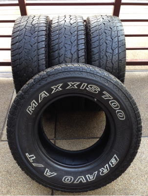 ยาง All Maxxis 235 70 15 กลางปี12 พร้อมใช้งาน ราคาไม่แพง