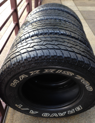 ยาง All Maxxis 235 70 15 กลางปี12 พร้อมใช้งาน ราคาไม่แพง