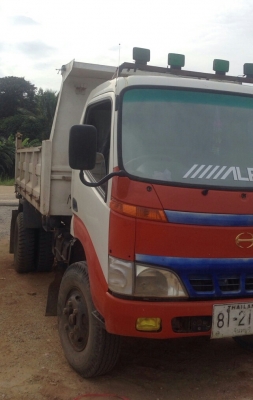 หกล้อ ฮีโน่ WU340R 130ยูโรทู ปี50 ดั้ม5คิว สภาพดีสวยพร้อมใช้ ทะเบียนพร้อมโอน