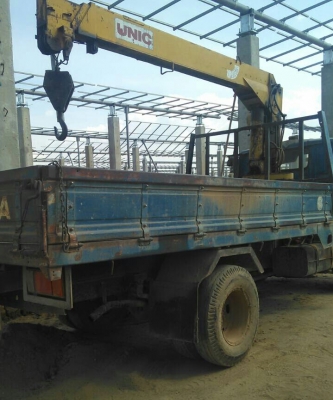 หกล้อ โตโยต้า BU87-115แรง เครน UNIC 2.9ตัน สภาพดีเดิมๆพร้อมใช้ ทะเบียนพร้อมโอน