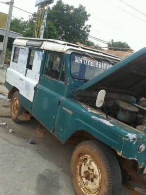 ขายรถจิ๊ปนิสสันแพทโทรล เดิมๆเครื่องเดิมเกียโฟวีลใช้ได้ครบพร้อมทะเบียน