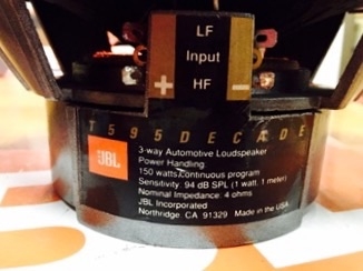 ขายลำโพง JBL 6x9 T595 รุ่น DECADE รองรุ่น TOP สุด ขายลำโพง JBL 6x9 T595 รุ่น DECADE รองรุ่น TOP สุด
