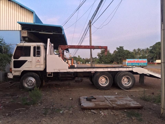 แสงฟ้าเต้นท์รถ///ขายรถ10ล้อ มิตรซู FN527-MA 2เพลา เครื่อง6D16เทอโบอินเตอร์ เกียร์ฟูเล่อ10สปีด เทนเล่อแม็คโค สภาพพร้อมใช้งาน