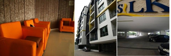 ให้เช่าคอนโด ซิลค์ สนามเป้า 40 ตร.ม. ชั้น 3 ใกล้ BTS สนามเป้า