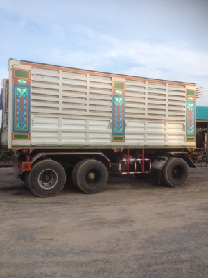 ลูกพ่วงดั้ม 3คาน ดั้มกะบะเหล็กค็อกเกษตร สภาพดีสวยกริบใหม่ทั้งคัน เล่มทะเบียนพร้อมโอน