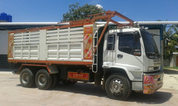 ขายด่วนครับ ISUZU DECA 320 ปี52 ดั้ม แม่ ลูก รถวิ่งอ้อยครับ รถสวย พร้อมใช้งาน มี 2 พ่วงครับ