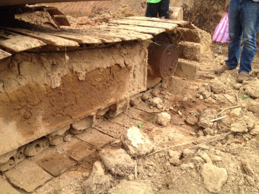 ขายแม็กโคร KOMATSU PC100-3 เครื่องเดิมปั้มเดิม เอกสารสัญญาซื้อขาย