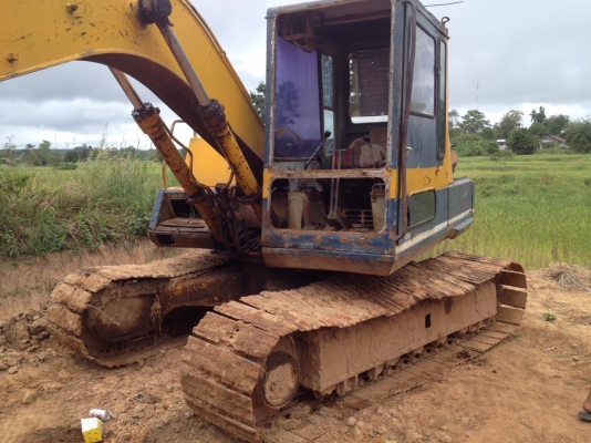 ขายแม็กโคร KOMATSU PC100-3 เครื่องเดิมปั้มเดิม เอกสารสัญญาซื้อขาย