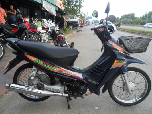 ซูซูกิ เบส125cc ปี46 ขายตามภาพเอกสารครบเครื่องดีภาษีไม่ขาด