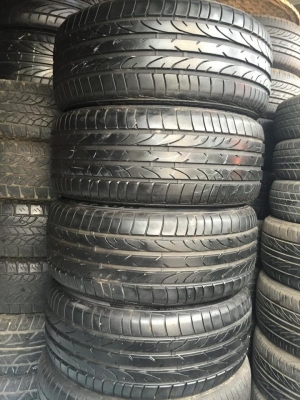 ขายยาง BRIDGESTONE POTENZA RE050 (Runflat) 225-50-17 ปี12 1คู่ ปี10 1คู่ ไม่มีปะ ชุดละ 3,900 บาท