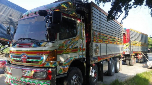 ขายสิบล้อ HINO FM1A 344 ปี53 พ่วงแม่ลูกดั้มเนียมพืชไร่  รถสวยพร้อมใช้งาน