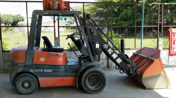 ขายรถโฟร์คลิฟท์ยี่ห้อ TOYOTA6FG-20