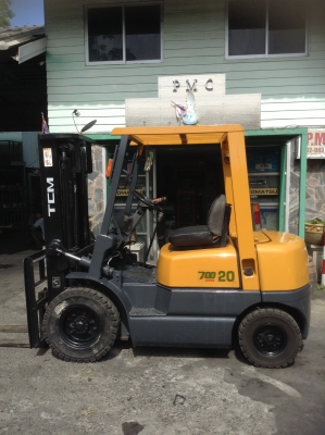 +++ ขายโฟล์คลิฟท์ T.C.M. FG20 ขนาด 2 ตัน (รถนอก 4000 กว่า ชม.) เครื่องยนต์เบนซิน เสา 3 เมตร เกียร์ธรรมดา งา 1,070 มม. ยางตันครับ +++ ขายโฟล์คลิฟท์ T.C.M. FG20 ขนาด 2 ตัน (รถนอก 4000 กว่า ชม.) เครื่องยนต์เบนซิน เสา 3 เมตร เกียร์ธรรมดา งา 1,070 มม. ยางตันครับ