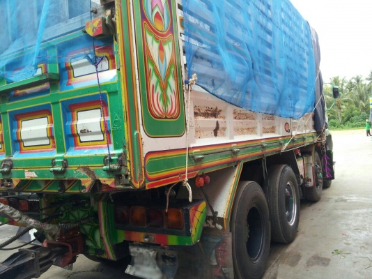 ขายรถ 24 ล้อ แม่.ลูก กระบะเหล็กคอกเกษตรดั้ม ISUZU 320  ปี.51 ราคา.2100000 สนใจนัดดูรถได้เลย