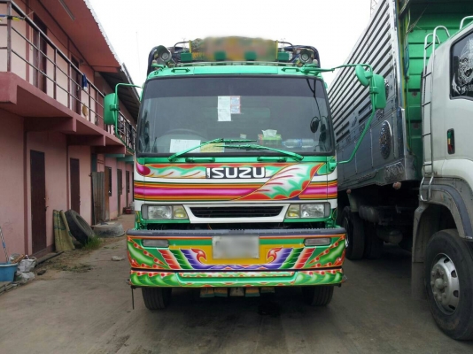 ขายรถ 24 ล้อ แม่.ลูก กระบะเหล็กคอกเกษตรดั้ม ISUZU 320  ปี.51 ราคา.2100000 สนใจนัดดูรถได้เลย