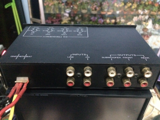 ปรี BLUEWAVE BWE-201P 4แบน งานUSA เสียงหวาน กลางชัด ใส มือ2