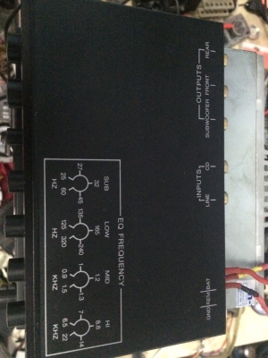 ปรี BLUEWAVE BWE-201P 4แบน งานUSA เสียงหวาน กลางชัด ใส มือ2