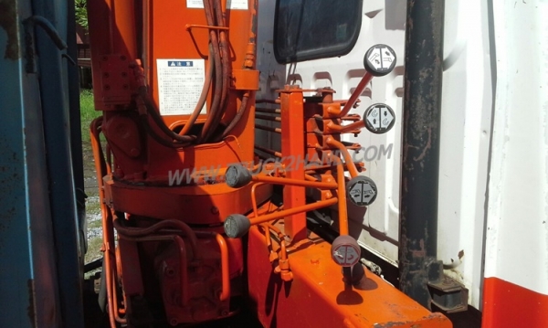 รถบรรทุกติดเครน ISUZU NKR เครนขนาด 2.5ตัน จดทะเบียน ปี 2536  เครื่อง 110 แรงม้า