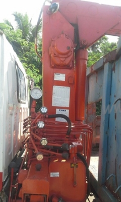 รถบรรทุกติดเครน ISUZU NKR เครนขนาด 2.5ตัน จดทะเบียน ปี 2536  เครื่อง 110 แรงม้า