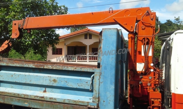 รถบรรทุกติดเครน ISUZU NKR เครนขนาด 2.5ตัน จดทะเบียน ปี 2536  เครื่อง 110 แรงม้า